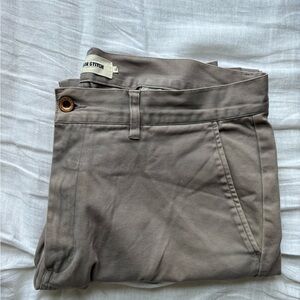 Taylor stitch desert khaki chino